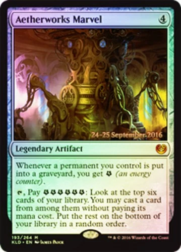 Near Mint x 1 Aetherworks Marvel - KLD Prerelease Magic Promos - FOIL - Image 1 of 1