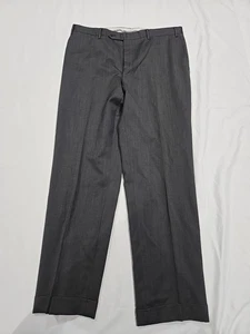 Canali Pantaloni Uomo 36x30 Grigio Lana Elasticizzata Piatto Frontale (3a) #2 - Foto 1 di 9