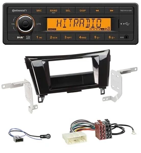 Continental 1DIN DAB MP3 AUX USB Autoradio für Nissan Qashqai X-Trail ab 2014 - Bild 1 von 6