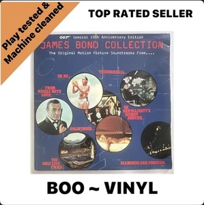 james bond collection Special 10th Anniversary Edition Double Vinyl Lp EX / VG+ - Picture 1 of 8