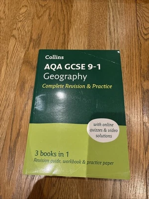 GCSE 9-1 Collins Geography AQA - Complete revision and practise guide (3-in-1) - Image 1 of 4