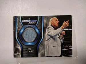 RIC FLAIR MAT RELIC TOPPS SMACKDOWN 1000 WOOO 2019 WWE TOPPS CARD NATURE BOY - Picture 1 of 19