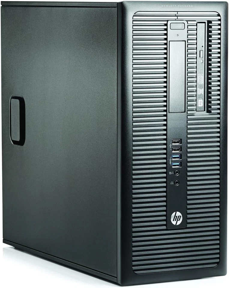 HP ProDesk 600 G1 Tower i5-4570 8GB RAM 120GB SSD DVD Windows 10 Pro Desktop - Image 1 of 1