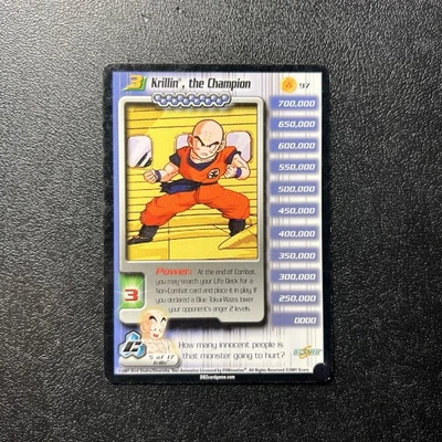 DBZ Dragon Ball Z Krillin,The Champion 97 CCG Limited Cell Saga MP - Image 1 of 2