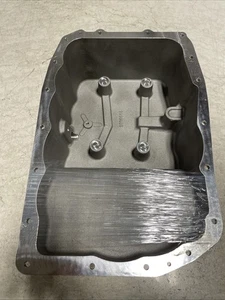 Bandeja de transmisión de aluminio fundido B&M 70392 para 6L80E - Natural - Imagen 1 de 19