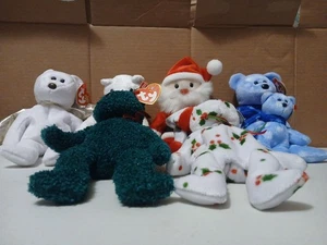 DE COLECCIÓN 7 GORRO BEBÉ PELUCHE NAVIDAD OSOS UN PRECIO Con Etiquetas - Imagen 1 de 4