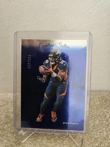 2024 Panini Prestige Xtra Points Blue /599 Courtland Sutton #88 Denver Broncos  - Bild 1 von 3