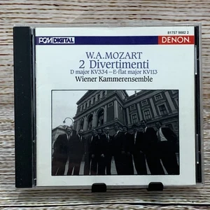 Mozart Kammerensemble – 2 Divertimenti (D Maj KV334 - E Flat Maj KV113) [1991 CD - Picture 1 of 7