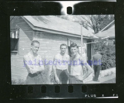 original antik 1950er Paul Rogers Jax NC Shop Houston Tattoo Foto Beweis ~1,5x2 - Bild 1 von 3