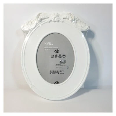 IKEA KVILL Foto 5 X 7 Marco Blanco Adornado Desplazamiento Superior Caballete Trasero Svensson Nuevo  Foto 1 de 4