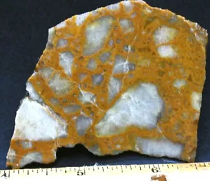 S-36a ~ 3,2 Unzen Platte konglomerierter Jaspis/Achat ~ Arizona - Bild 1 von 5