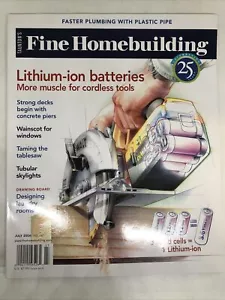 Fine Homebuilding July 2006 Wainscot for Windows & Designing Laundry Rooms - Picture 1 of 5