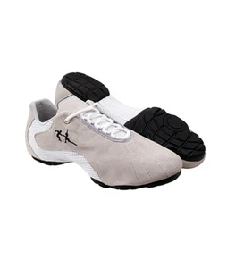Very Fine Unisex White Split Sole Dance Sneakers - VFSN016 - Picture 1 of 4