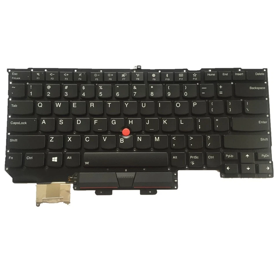 New for IBM Thinkpad X1 Carbon 5th Gen 5 2017 US Keyboard Backlit SN20P38666 - Image 1 of 2