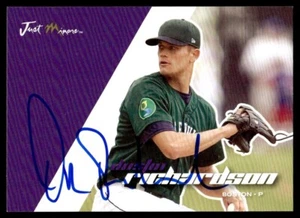 2008 Just Autographs Dustin Richardson Auto Boston Red Sox #58 Card Signed - Picture 1 of 2