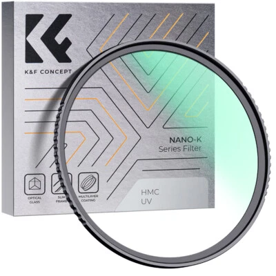 K&F Concept 39mm MC UV Protection Filter Lens Ultra Slim 18-Multi-layer Coatings - Image 1 of 4