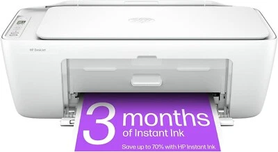 HP DeskJet 2810e All in One Printer | Wireless, Print, Scan & Copy, Ink Included - Image 1 of 3