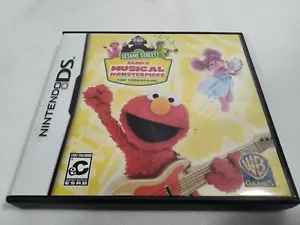 Sesame Street: Elmo's Musical Monsterpiece (Nintendo DS, 2012) COMPLETE UNTESTED - Picture 1 of 3