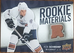 2007-08 Upper Deck Rookie Materials Rob Schremp RM-RS Edmonton Oilers