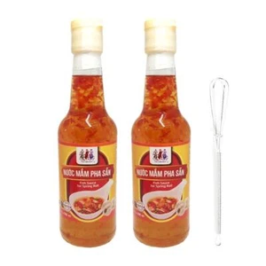 Drei Damen Vietnamesische Fischsauce Nuoc Mam Frühlingsrolle 300 ml x 2 & Mini Schneebesen - Bild 1 von 10