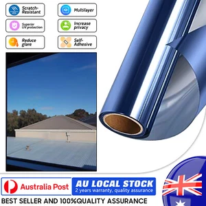50x200cm One Way Reflective Mirror 20% VLT Window Tint Film Roll Car Auto Home - Picture 1 of 15