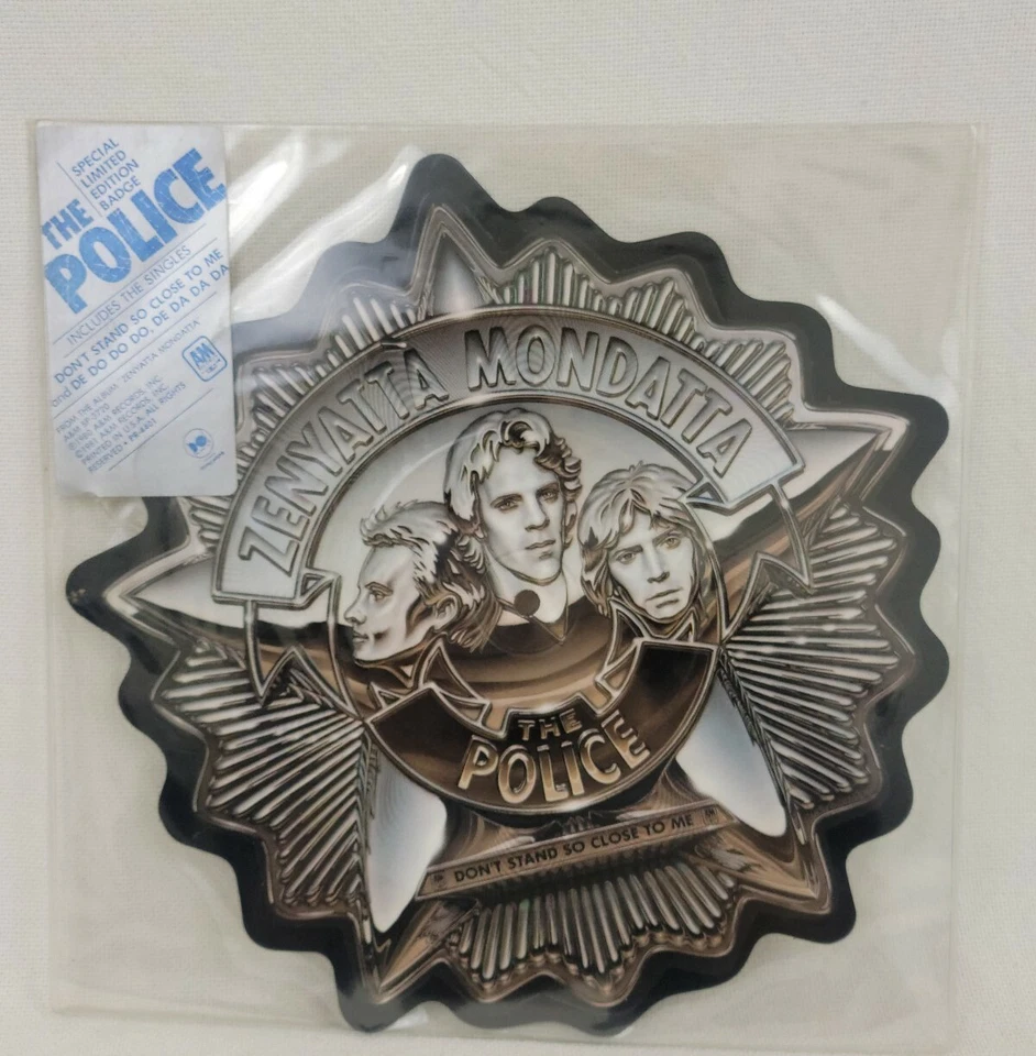 NEW The Police Special Limited Edition Badge Zenyatta Mondatta Vinyl 45 Free S/H - Image 1 of 4