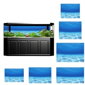 Aquarium Poster Decals Aquarium Pictures Fish Tank Landscape Decoration - Picture 1 of 36