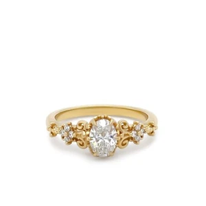 Authentic Bespoke 18ct Yellow Gold Diamond Ring 0.68ct RRP $6,500* - Picture 1 of 6