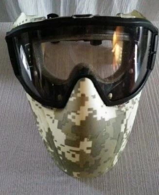 Mine Craft Design Paintball Mask JT Brand - Image 1 of 4