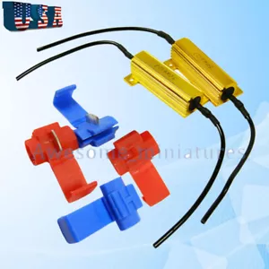 50W 6-Ohm Load Resistor For LED Bulb Turn Signal Lights Rapid Blinker Anti-Flash - Bild 1 von 3