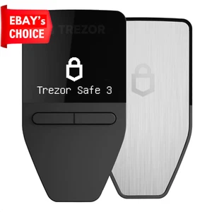 Safe 3 Crypto Hardware Wallet Secure Passphrase Digital Asset Storage Silver - Picture 1 of 12