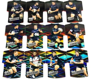 2010 SELECT NRL CHAMPIONS CARD JERSEY DIE CUT PARALLEL TEAM SET (12)-PANTHERS - Picture 1 of 3