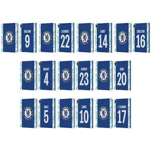 CHELSEA FOOTBALL CLUB 2022/23 WOMEN'S HOME KIT LEATHER BOOK CASE FOR APPLE iPAD - Picture 1 of 16