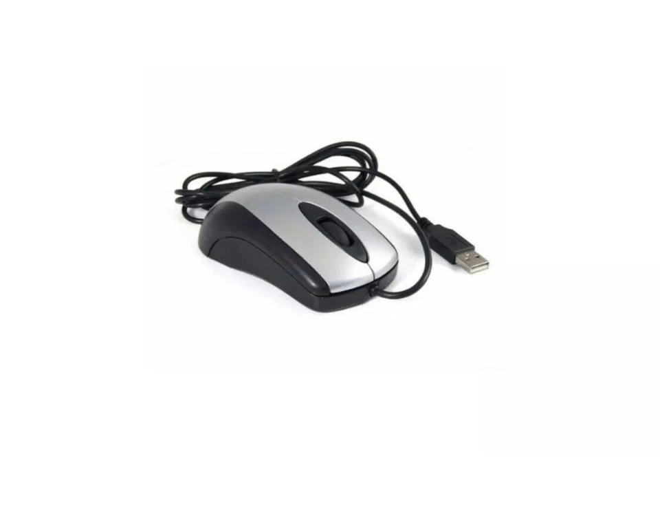 iMicro MO-5013U Wired USB Optical Mouse (Black/Silver) Free Shipping - Image 1 of 1