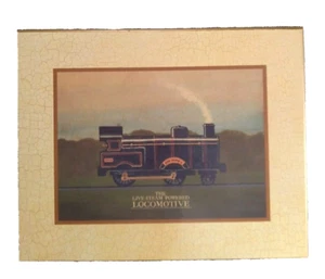 Creative Image Live Steam Powered Locomotive Crackled Faux Matte Wall Art Train - Picture 1 of 9