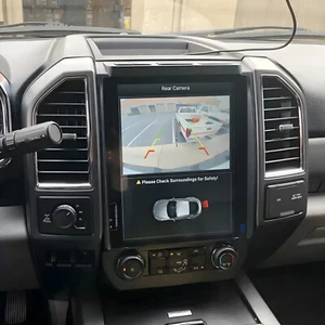 12.1" Apple Carplay Carlink FM GPS Navi Car Radio Stereo for Ford F150 2015-2021 - Picture 1 of 23