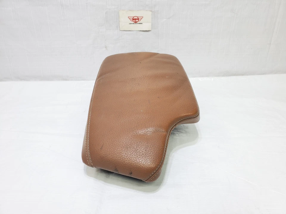 2012-2018 BMW 335i xDrive Center Console Arm Rest Storage Lid OEM Brown Foto 1 de 4