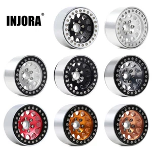 INJORA 1,9 Beadlock Räder fr 1:10 Axial SCX10 II III Pro TRX4 D90 VS4-10 Gen8(4) - Picture 1 of 26