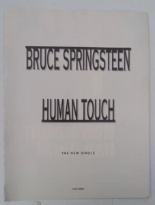 BRUCE SPRINGSTEEN Human Touch 1992 magazine ADVERT/Poster/clipping 11x8 inches - Imagen 1 de 1