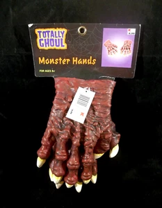 Totally Ghoul Vintage Halloween Monster Hände zum Tragen oder Ausstellen - Bild 1 von 9