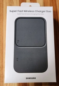 Samsung Super Fast Wireless Charging Dock Duo - Gray (EP-P5400CBEGUS) - Picture 1 of 1