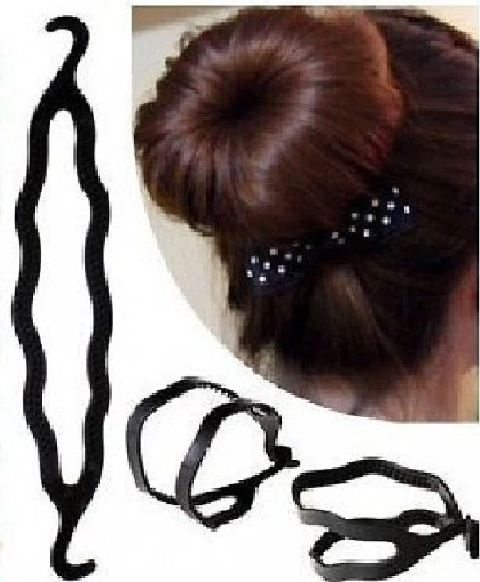 Haardreher Dutt Firsurenhilfe Topsy Tail Haar Twister Haarknoten Haardutt Frisur - Bild 1 von 1