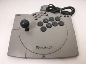 SONY Play Station1,2 / PS1,2 ASCII Fighter Stick V TESTED / 31213 - Picture 1 of 3