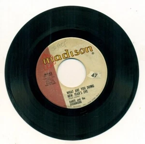 VINTAGE RECORD-45 rpm-DANTE AND THE EVERGREENS-WHAT ARE YOU DOING NEW YEAR'S EVE - Picture 1 of 2