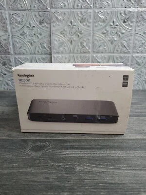 Estación de Acoplamiento Doble 4K 60W PD Kensington SD2500T Thunderbolt 3 y USB-C Foto 1 de 4