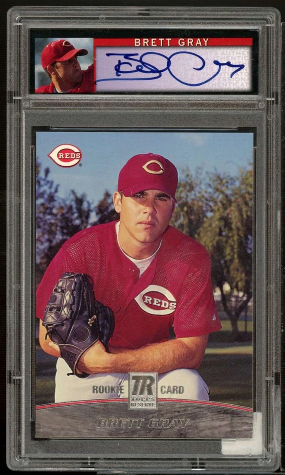 Brett Gray Rookie Card 2001 Topps Reserve #126 PSA 8 - Image 1 of 2