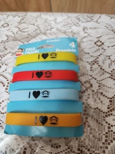 Designware Paul Frank Bracelets 4 Pack New In Package - Picture 1 of 2