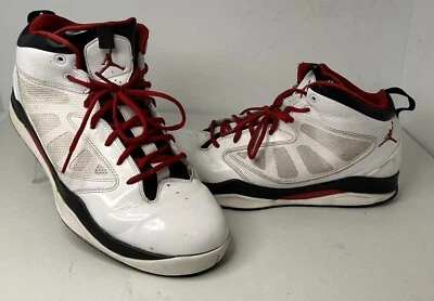 Jordan Flight Team 11 vermelho/branco/preto masculino tamanho 14 - Imagem 1 de 4