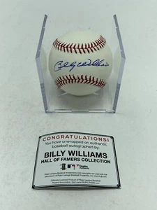 BILLY WILLIAMS SIGNED ROMLB BASEBALL FANATICS AUTHENTIC CUBS - Picture 1 of 3