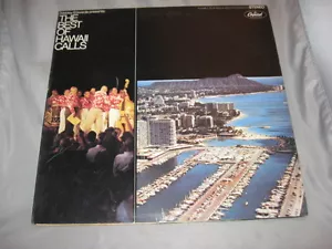 WEBLEY EDWARDS-THE BEST OF HAWAII CALLS-LP-CAPITOL-VG+ (IN-8) - Picture 1 of 4